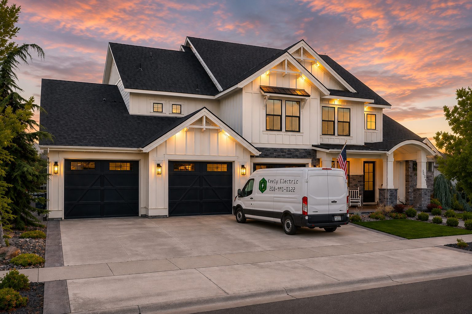 Residential home exterior